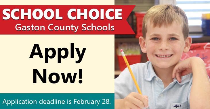 School Choice: Apply Now! School Choice: Apply Now!